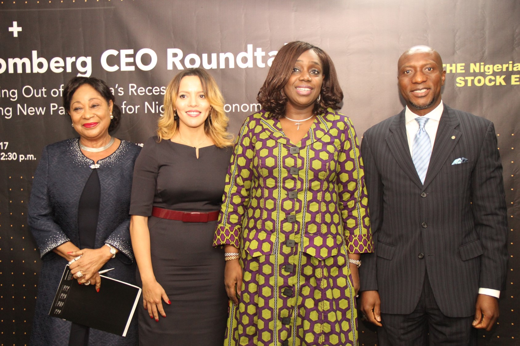 Photo of Photo News: Finance Minister, Guests At The NSE/Bloomberg CEO Roundtable