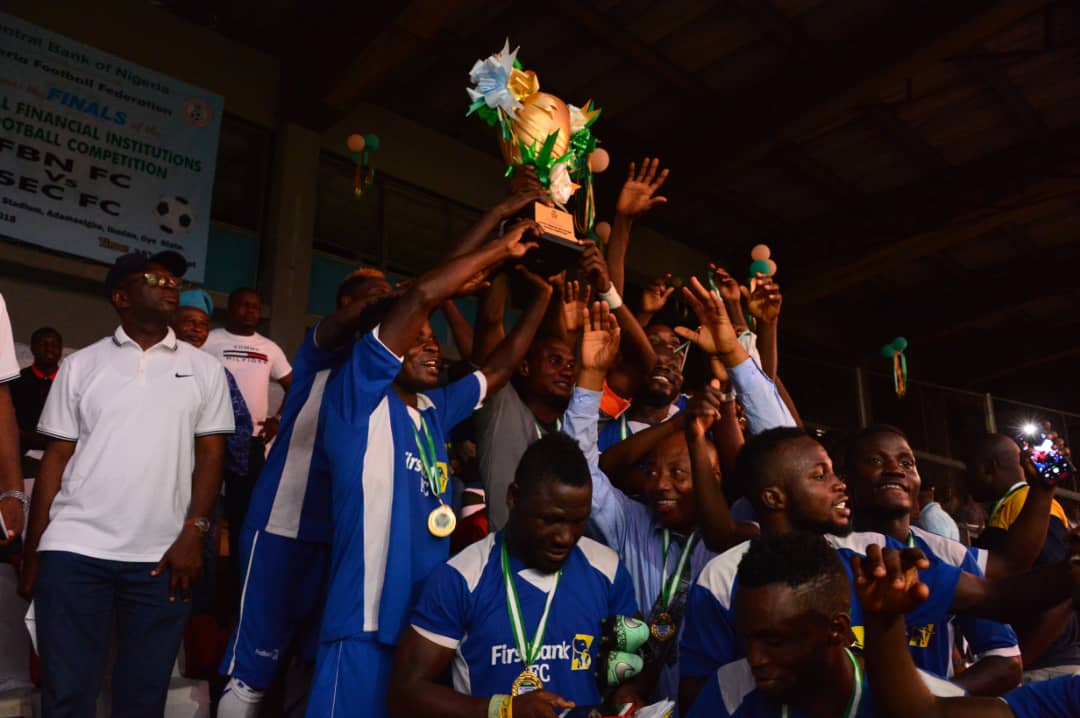 Photo of First Bank FC Beat SEC 4-2 To Lift 2018 CBN Cup