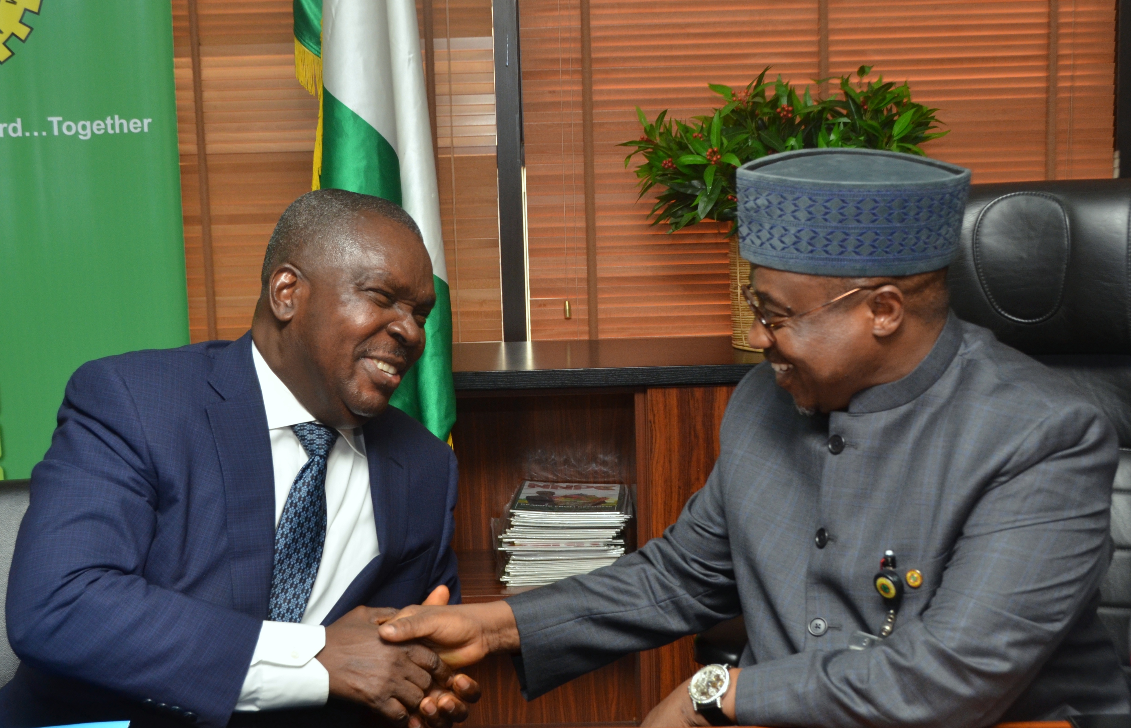 Photo of Photo News: Seplat Boss In Chat with NNPC’s Baru