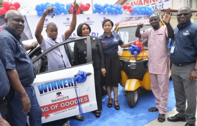 Photo News: More Winners Emerge In Dangote Cement Promo Photo News: More Winners Emerge In Dangote Cement Promo